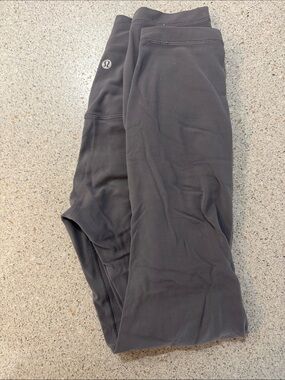 lululemon athletica charcoal gray leggings